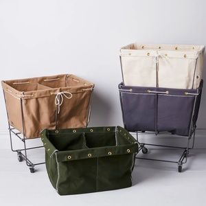 FOOD52 // Steele Canvas Elevated Laundry Basket